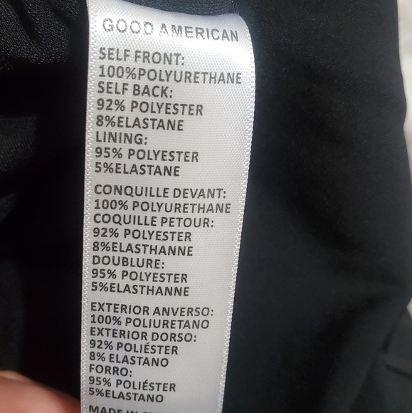 Good American Black Bodysuit - Picture 7 of 7